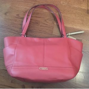 Authentic Coach leather bag.